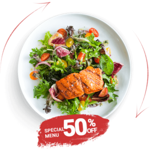 Meat kebab Vegetable